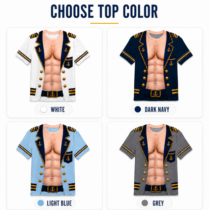 Captain Abs™ Funny T-shirt